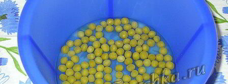 заливное с курицей, яйцами и горошком. Шаг 7