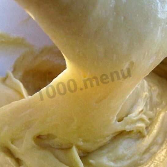 Рецепт заливного теста на пирог на кефире просто