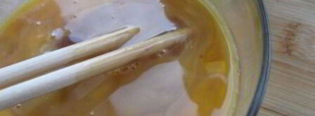 жареные яйца солнце всходит на востоке. Шаг 3