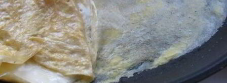 жареные яйца солнце всходит на востоке. Шаг 6