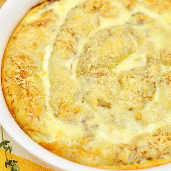 Рецепт блинной улитки с грибным жюльеном