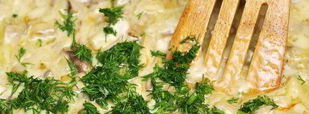 блинная улитка с грибным жюльеном. Шаг 12