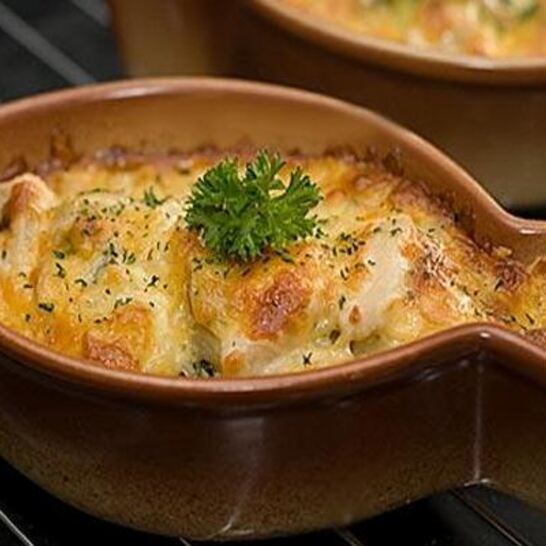 Рецепт жульена из кальмаров с шампиньонами