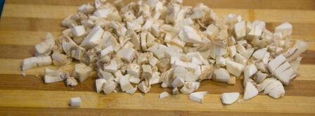 жульен из шампиньонов классический. Шаг 3