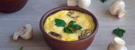 жульен из шампиньонов классический. Шаг 18