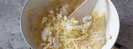 жульен с картошкой и грибами. Шаг 10