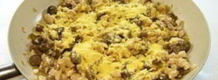 жульен с курицей и лисичками. Шаг 9