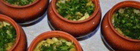 жульен со свининой и картошкой. Шаг 8