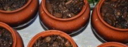 жульен со свининой и картошкой. Шаг 9