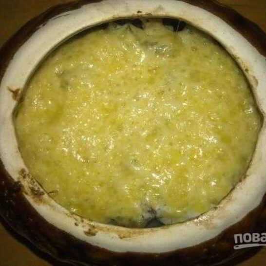 Рецепт жульена в горшочках с картошкой