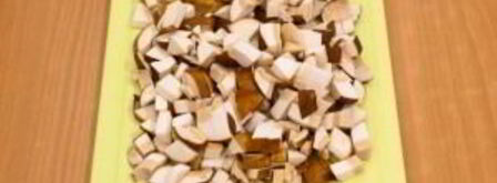 жюльен из белых грибов. Шаг 3