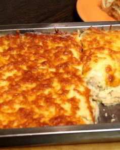 Жюльен с курицей и грибами